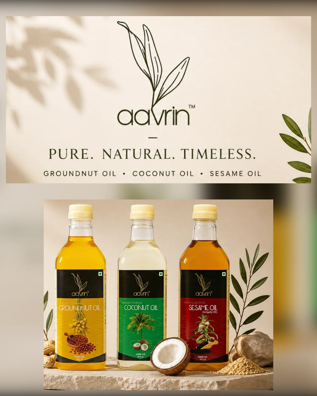 Groundnut, Coconut or Sesame Oil: Which Cold Pressed Oil for Which Dish?